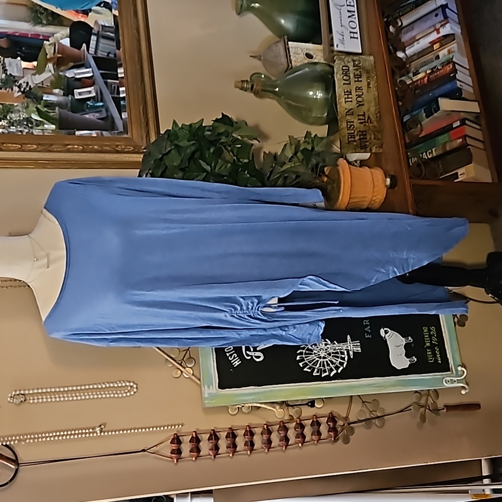 Basically Me Blue Lounge Wear Size Med/Lg